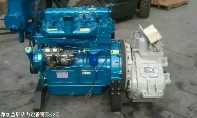 r4105zc四缸水冷柴油機 標配濰柴56千瓦帶水箱船用柴油發動機