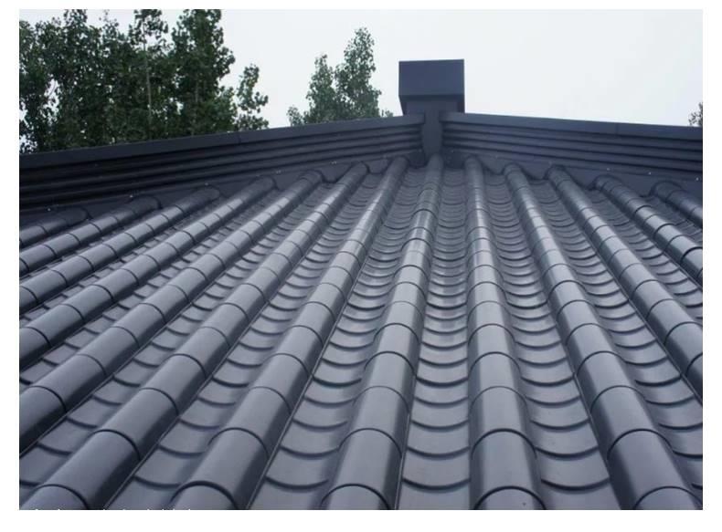 河南彩珑金属仿古瓦耐腐蚀铝合金瓦仿古铝瓦