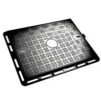 西安球墨铸铁井盖 方形污水盖板 电缆检查井盖 市政井盖厂家直销