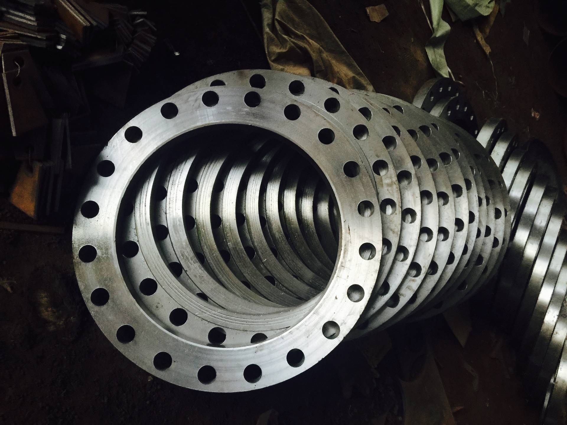 碳钢带颈板式平焊 法兰定制 dn500大口径 q245法兰