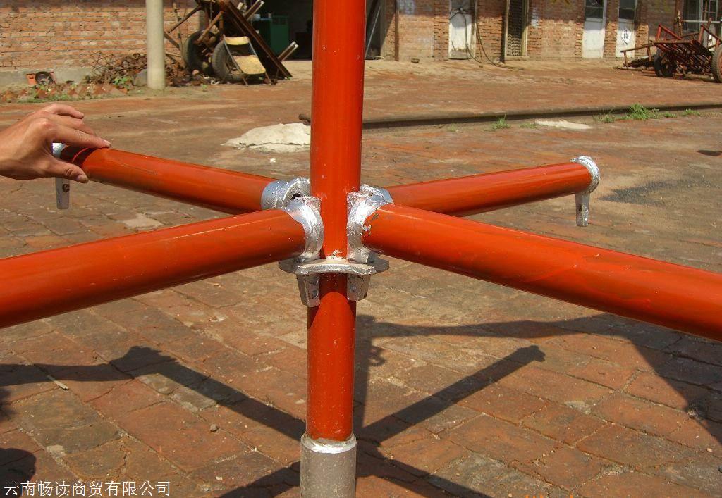 轮扣式脚手架批发 轮扣式脚手架价格    轮扣式脚手架产品组成:立杆和