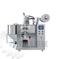 思泰利造口皮肤保护剂液体连续式伺服包装机 药剂袋式定量灌装机