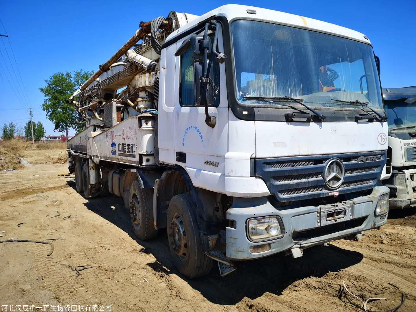 二手奔驰卡车发动机4141泵车