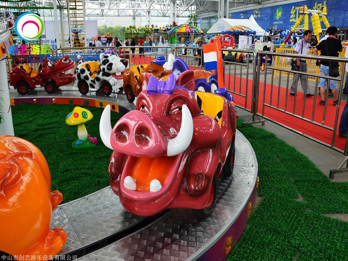 儿童过山车立环跑车新型游乐设备