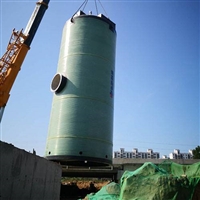 无锡一体化预制泵站玻璃钢泵站