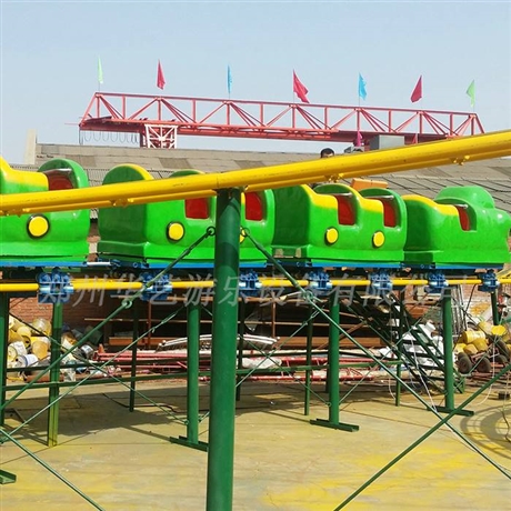 新型游乐设备青虫滑车,儿童轨道