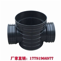 塑料检查井厂家 PE成品井 PVC排水井 直通井弯头井厂家直销