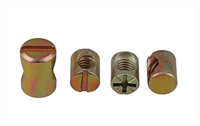 锤仔螺母 锤头螺帽 家具螺母 二合一连接件 元柱螺母 锤子螺母