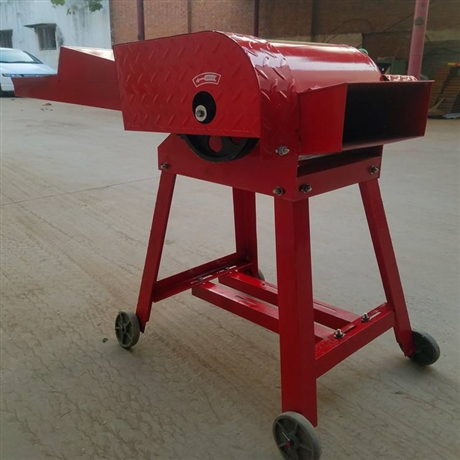 小型电动齿轮变速铡草机牧草玉米秸秆铡草机六刀电动铡草机