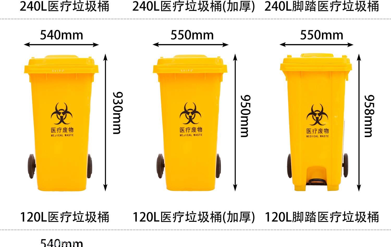 重慶分類垃圾桶醫療塑料垃圾桶