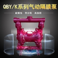 QBY25铸铁气动隔膜泵水泥灰浆输送