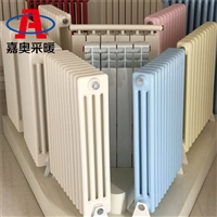 钢质三柱式散热器 厂矿用钢管散热器GZ306