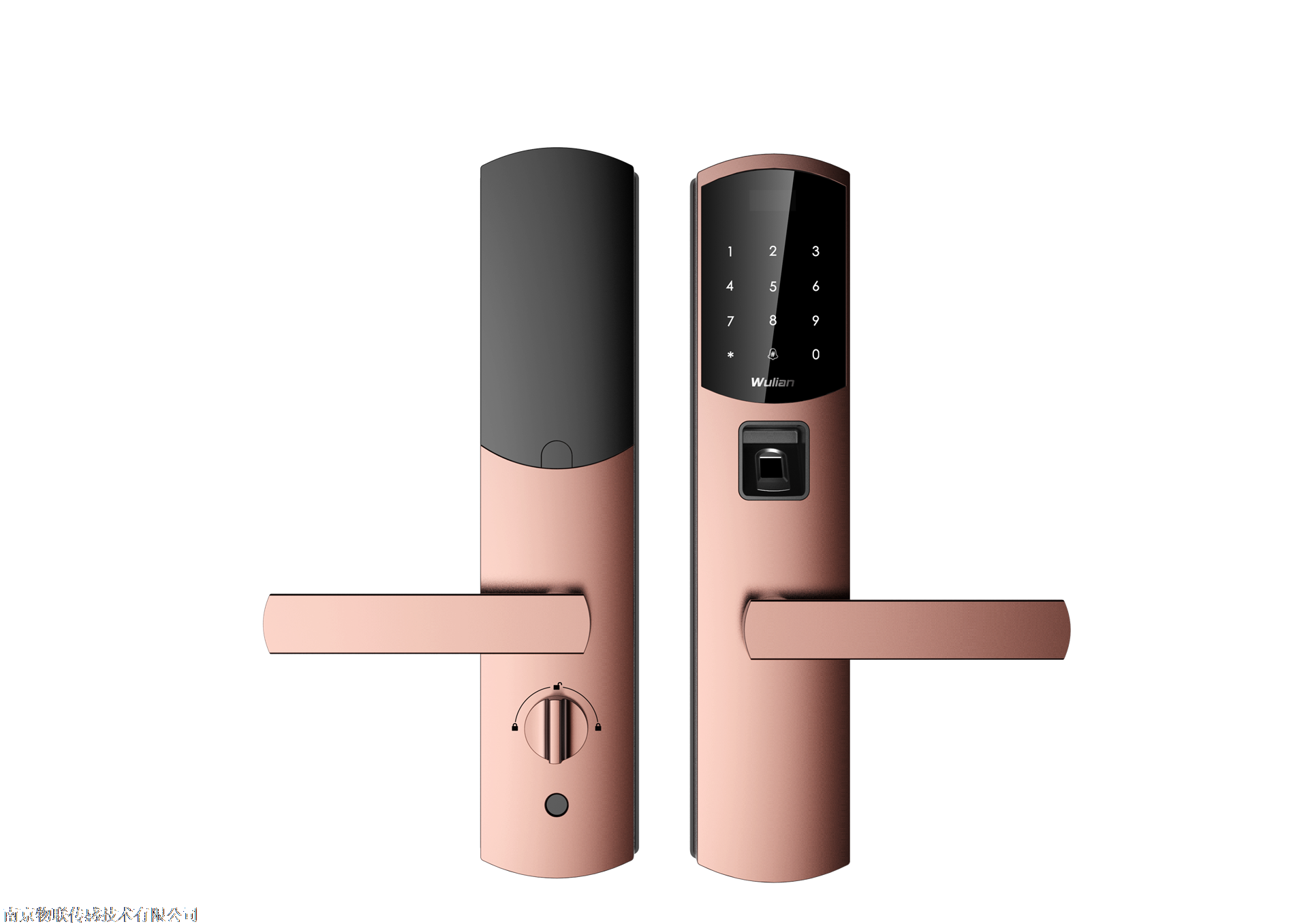 物联洞庭湖系列智能指纹密码锁