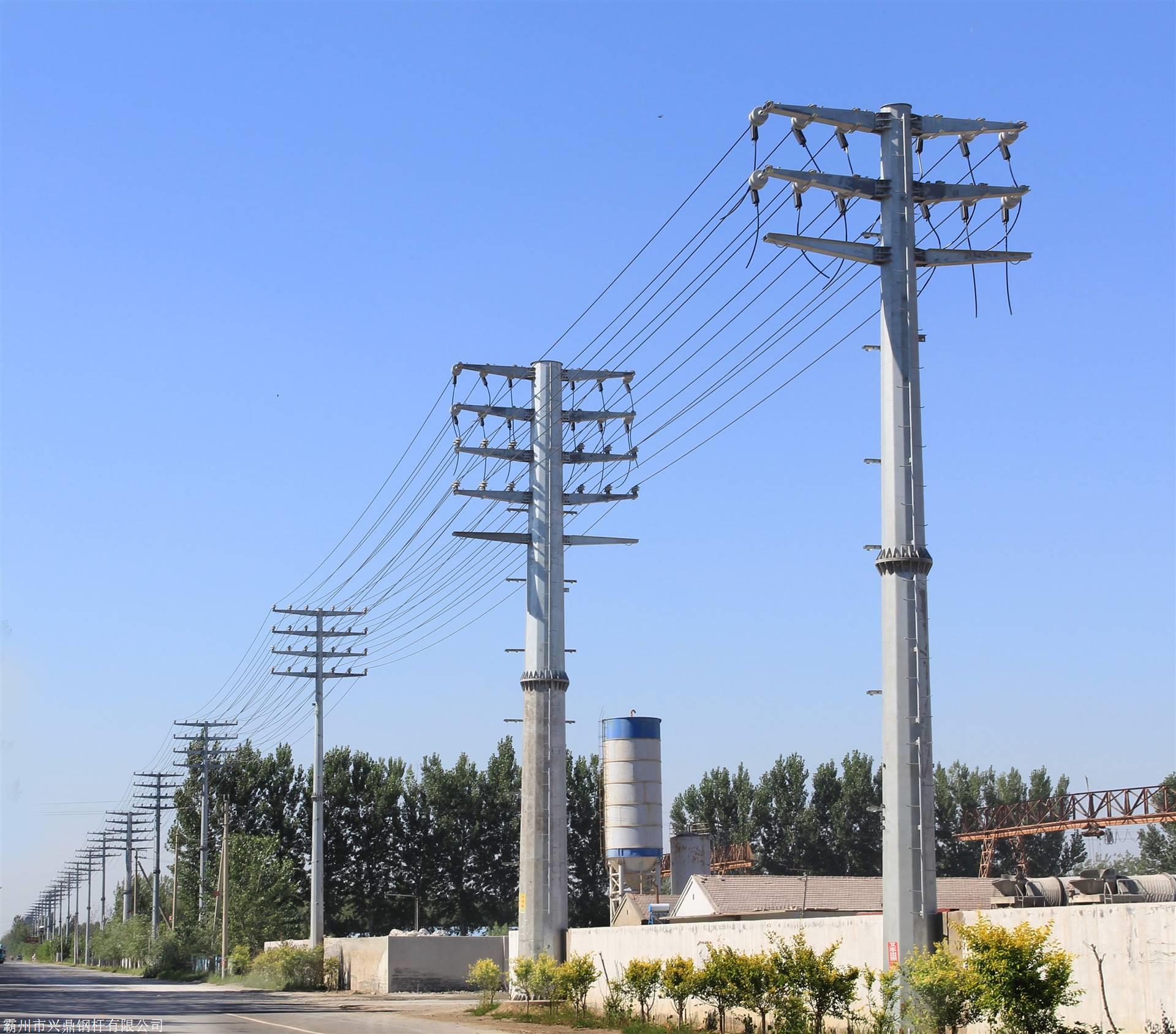 长沙市35kv电力钢管杆10kv电力钢管杆钢杆生产厂家