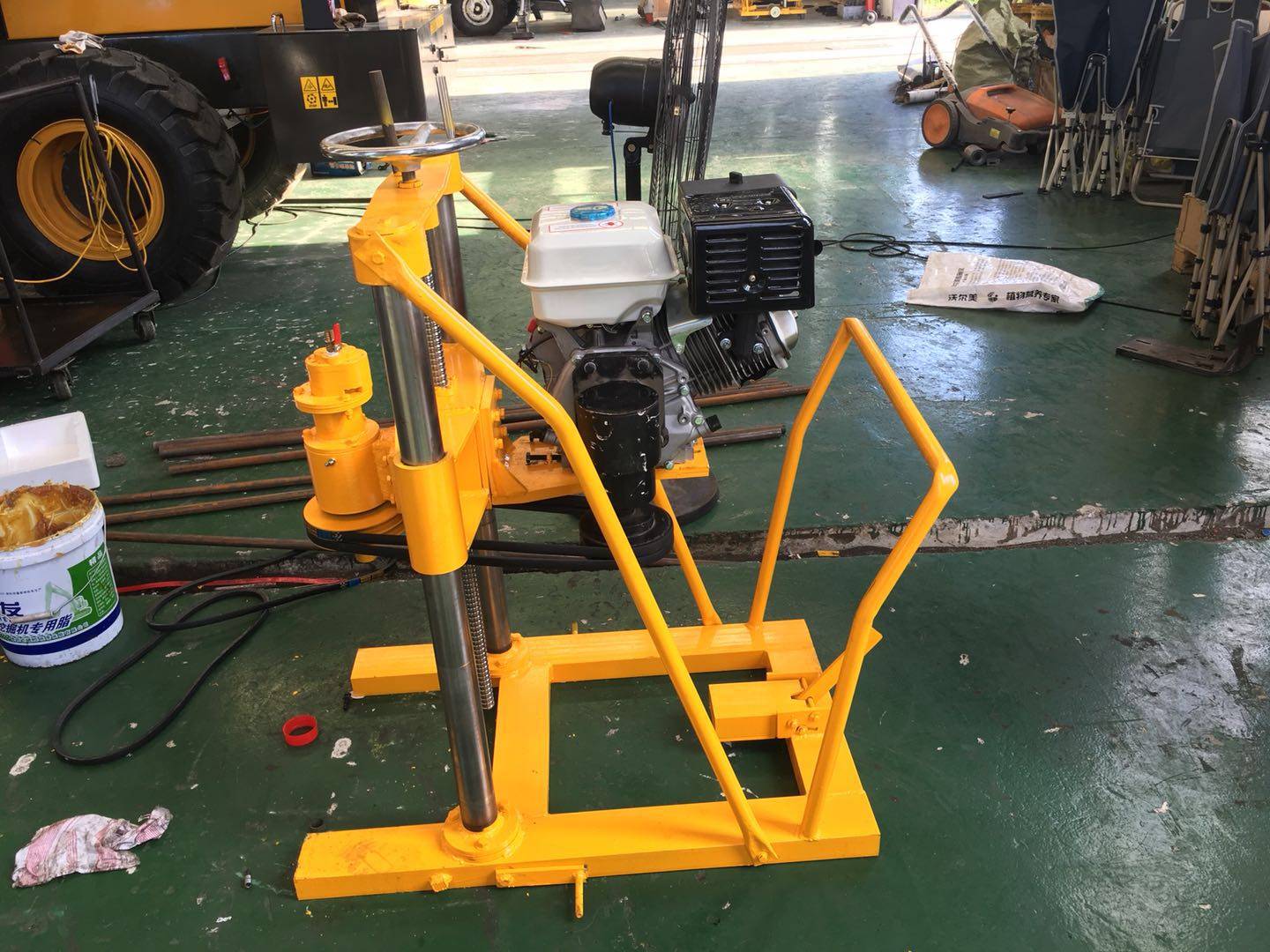 混凝土取芯机 电动汽油柴油版 小型轻便混凝土钻孔取芯机