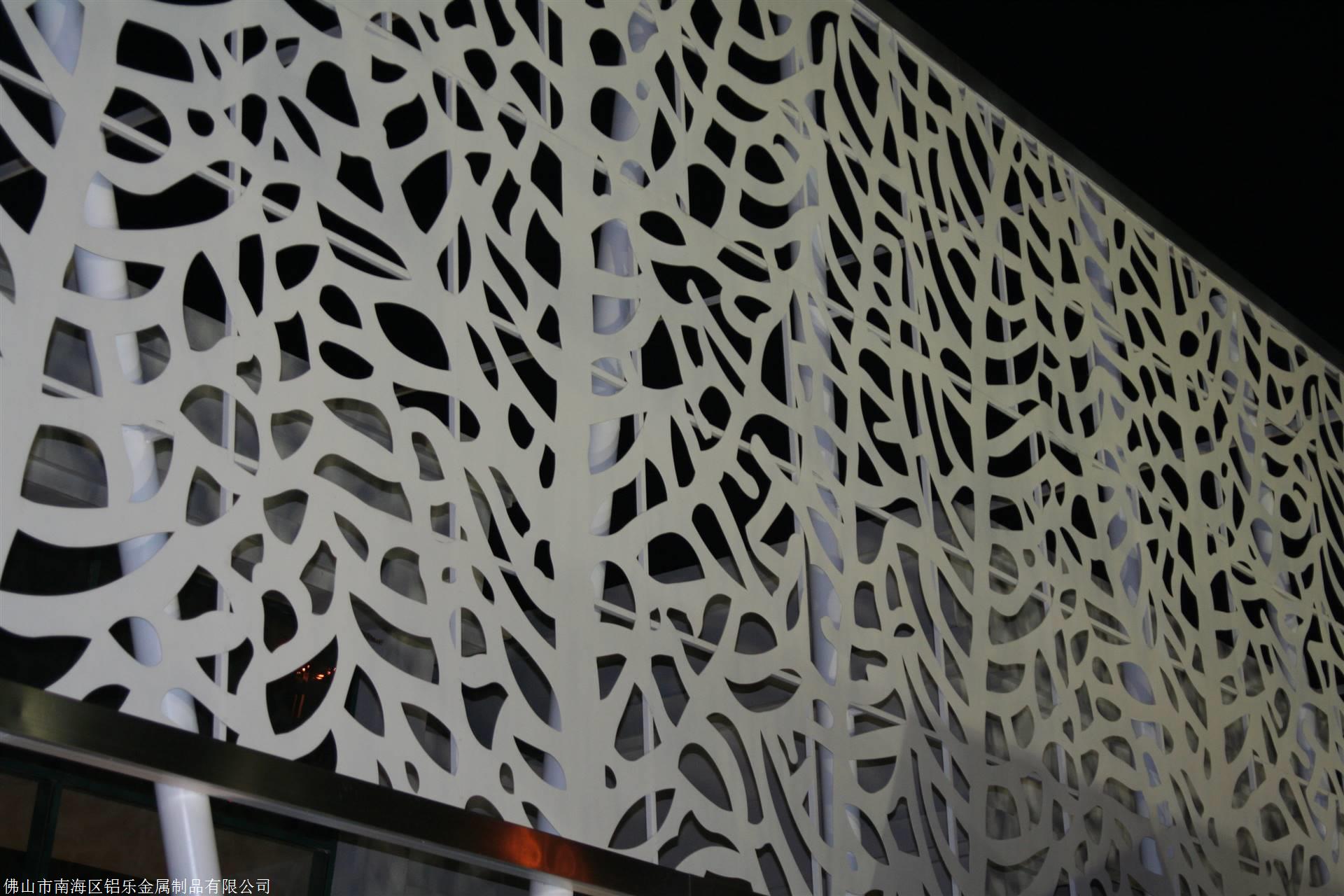 广东雕花铝板潮州外墙雕花铝单板冲孔铝单板厂家