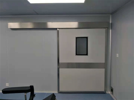 医用平移门 脚感应彩钢板平移门 指纹门禁自动门