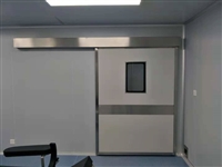 医用平移门 脚感应彩钢板平移门 指纹门禁自动门