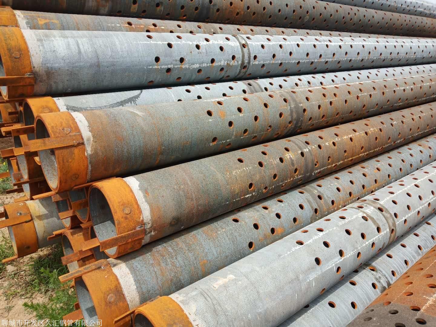 21930桥式滤水管降水井钢管厂生产