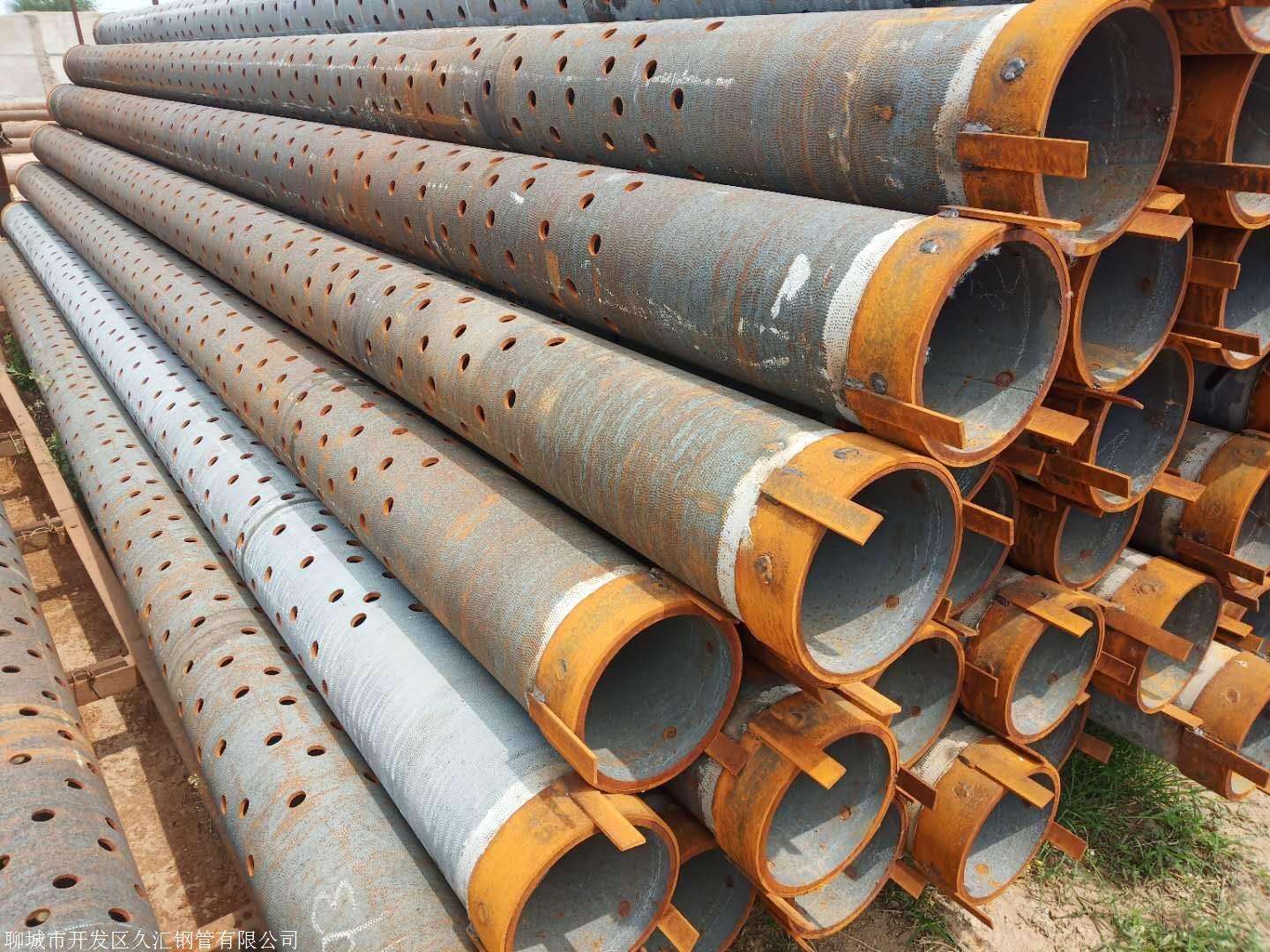 安装井管273mm,桥式滤水管,焊接滤水管,久汇井壁管制造厂