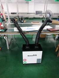 电路板车间焊接排烟机 车间流水线焊接烟雾净化器