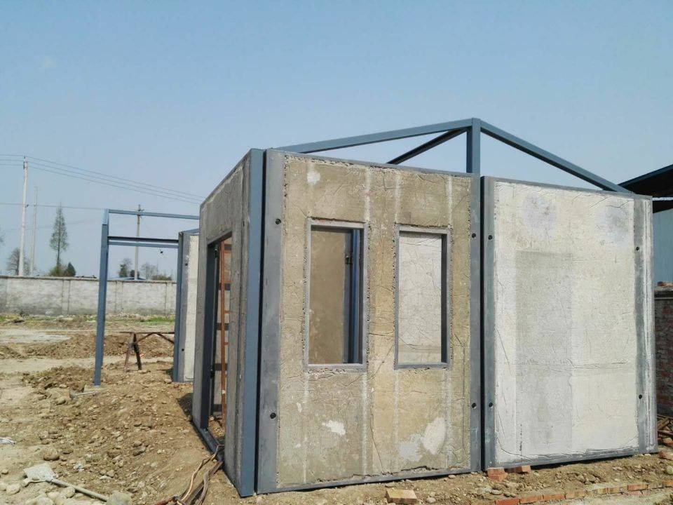 房屋快速组装集成房屋节能别墅轻钢结构集成式别墅,农村集成房屋(保温