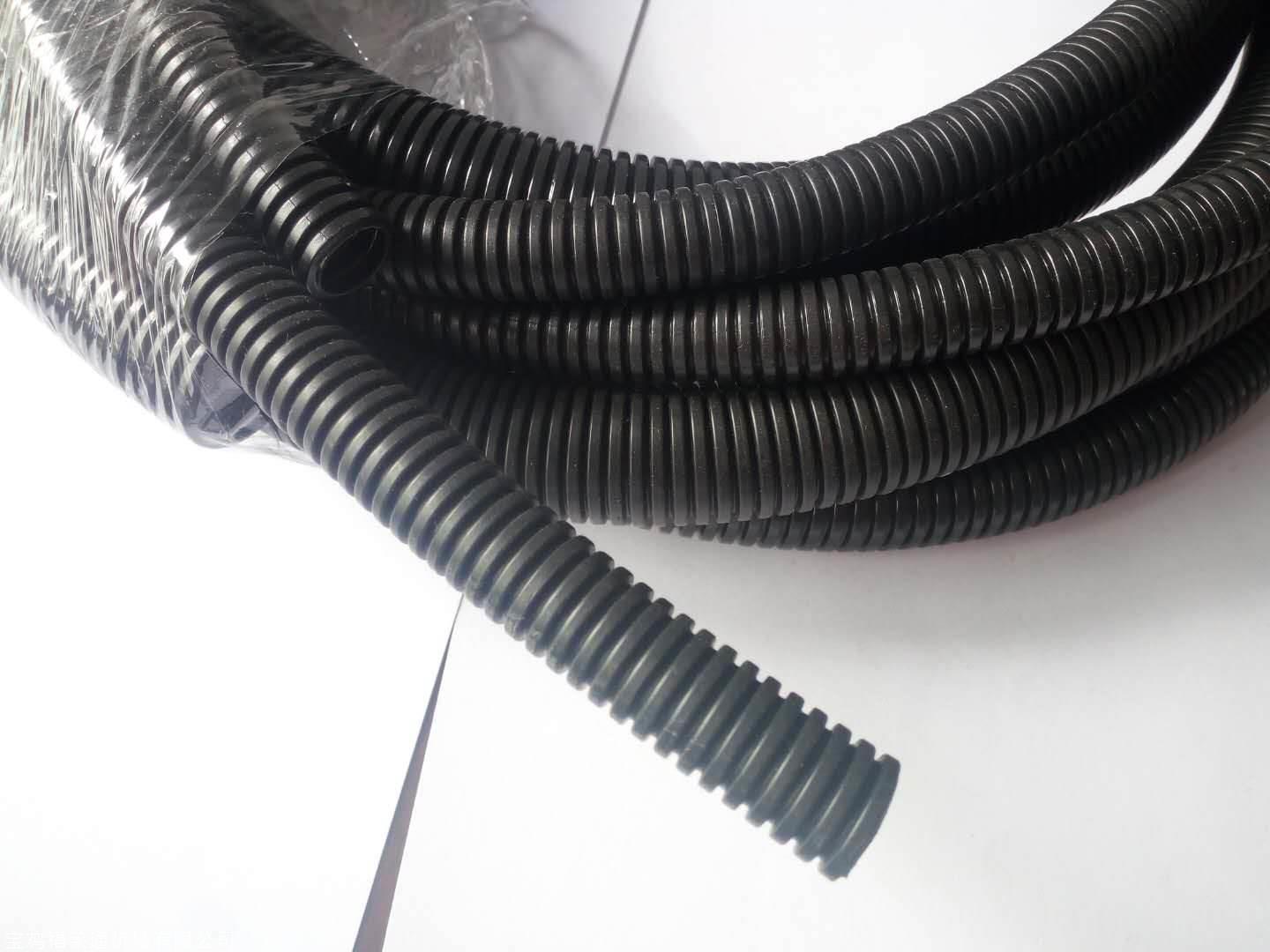 产品展厅 >汽车配件抗紫外线抗腐蚀波纹管  阻燃波纹软管:软管内部和