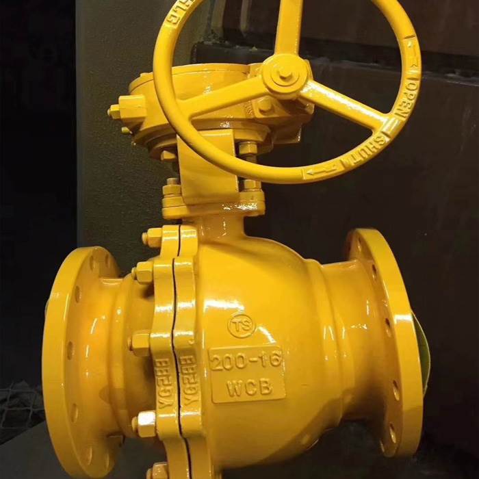 碳钢涡轮传动浮动天燃气球阀厂家