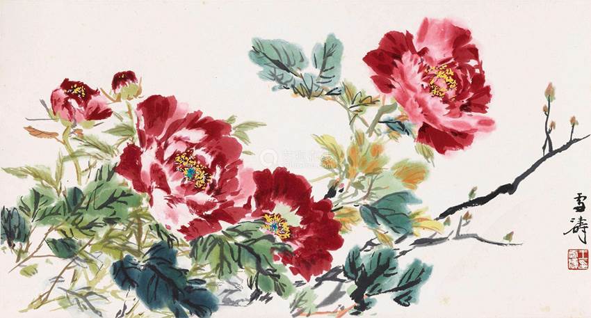 王雪涛字画高价拍卖有多少