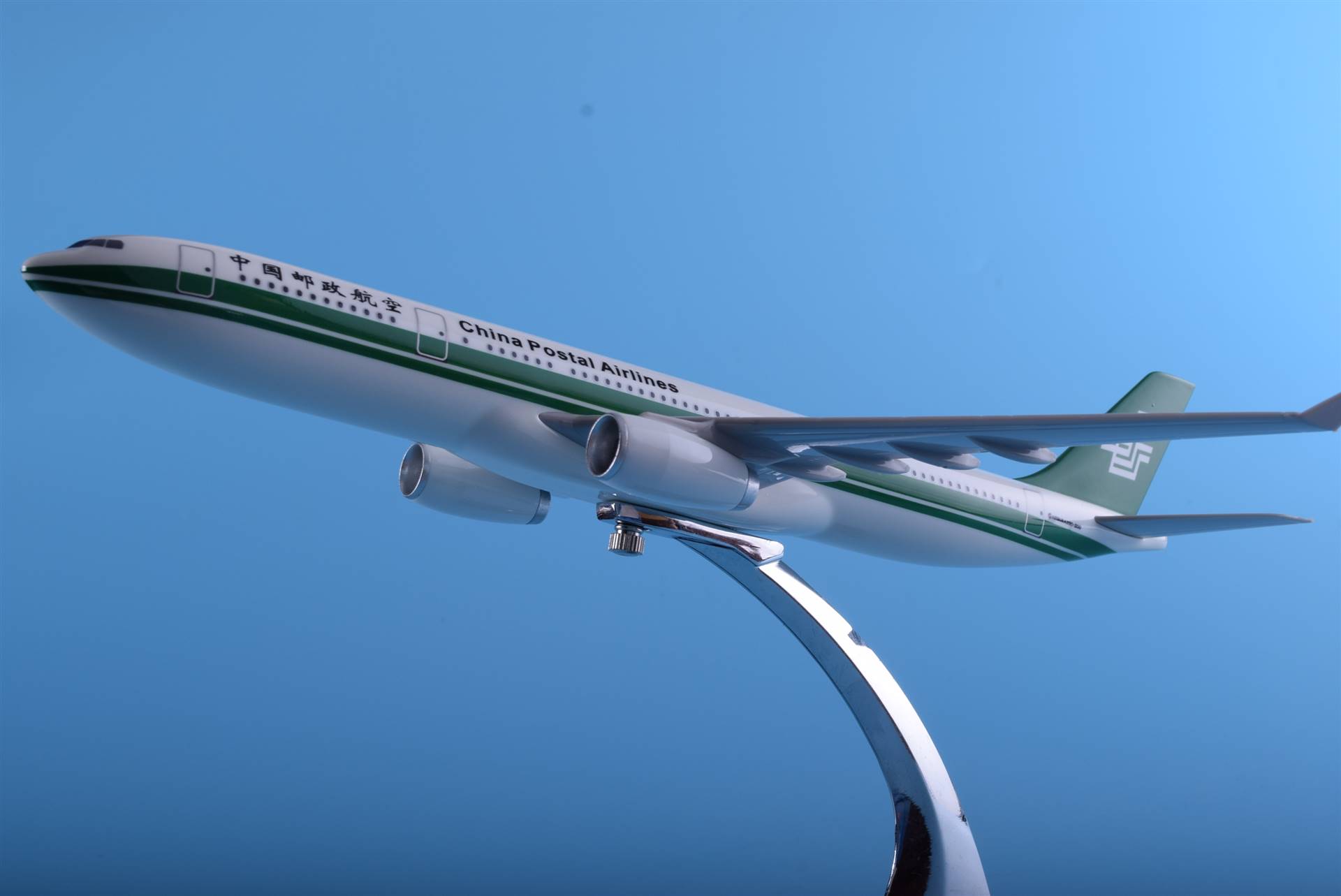 飞机模型公司塑料树脂abs飞模航模a330邮政航空可定做工艺礼品赠