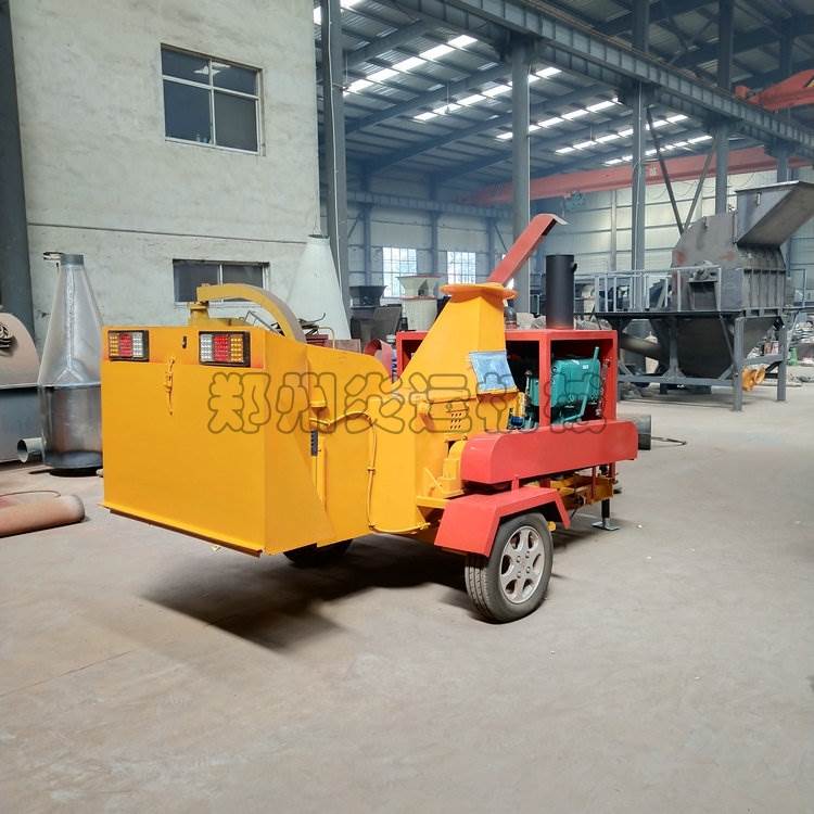 福州可移动树枝粉碎机 树枝锯末粉碎机