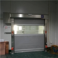 东莞高速卷帘堆积门 中山透明快速软帘门 免费质保一年