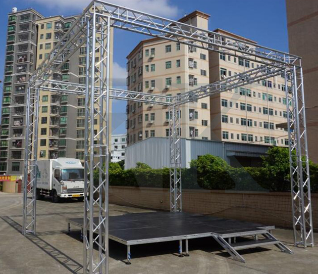 铝合金桁架truss架现场搭建升降桁架活动庆典演出舞台