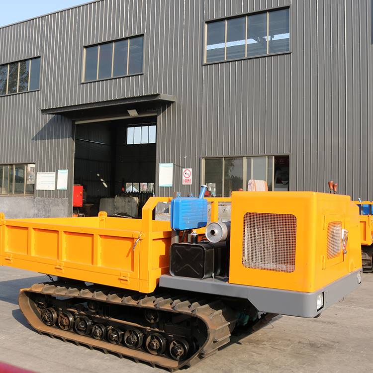 履带运输自卸车 大型履带式翻斗车价格