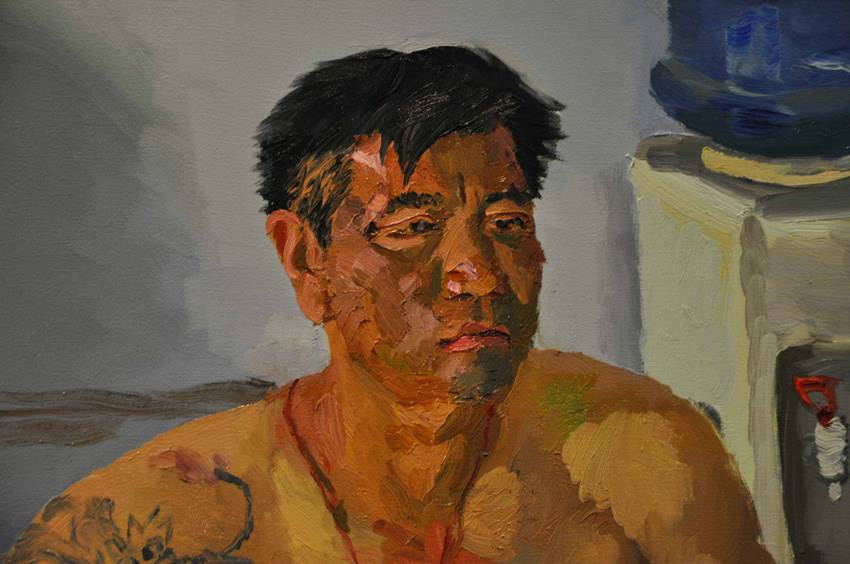 刘小东油画的交易记录表格