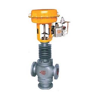 ZMAQ气动薄膜三通调节阀 重庆三通分流合流调节阀厂家