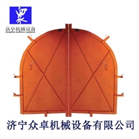 供应4.0*3.3斜风井防爆门 斜风井防爆门使用说明