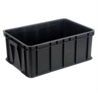 防静电周转箱厂家直销塑料加厚防静电周转箱定制加强型黑色周转箱