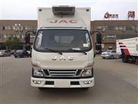 江淮v5不超重冷藏车 4.2米肉钩冷藏车厂家直销