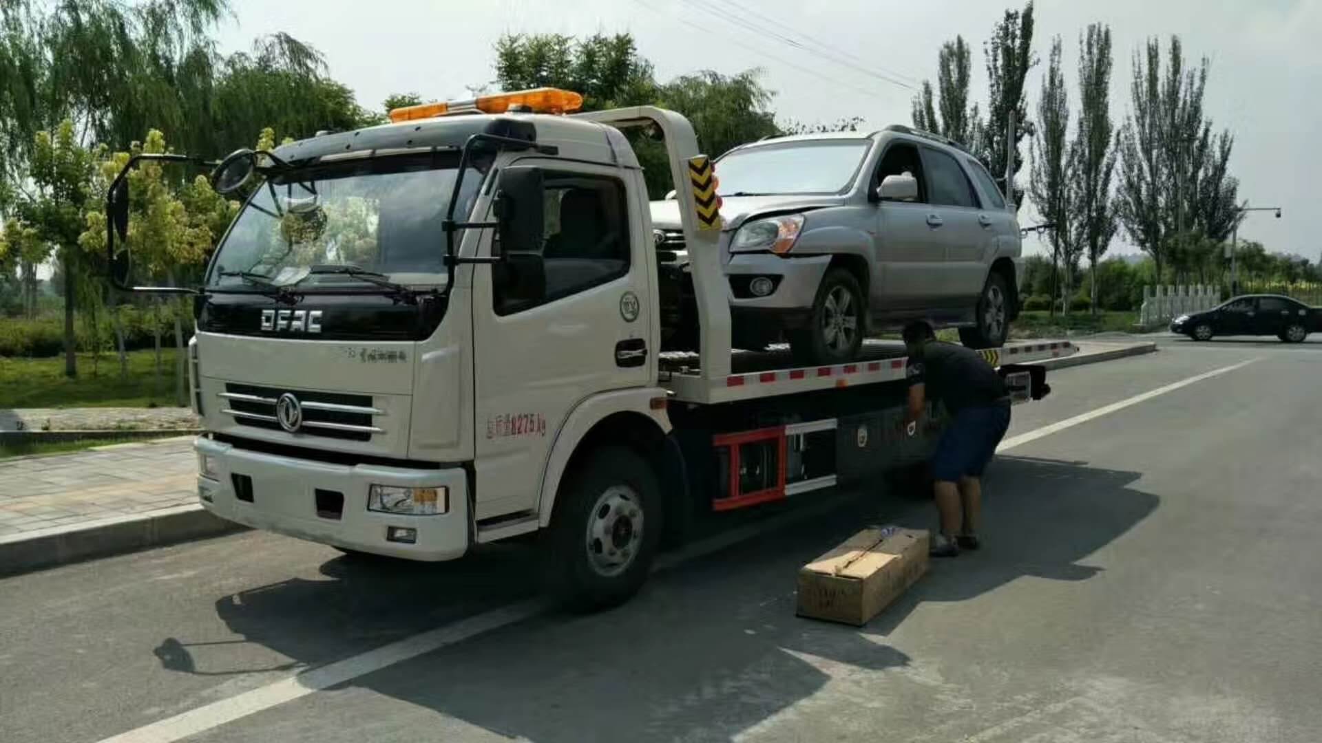 施救车价钱黄牌救援车黄牌东风一拖二清障车