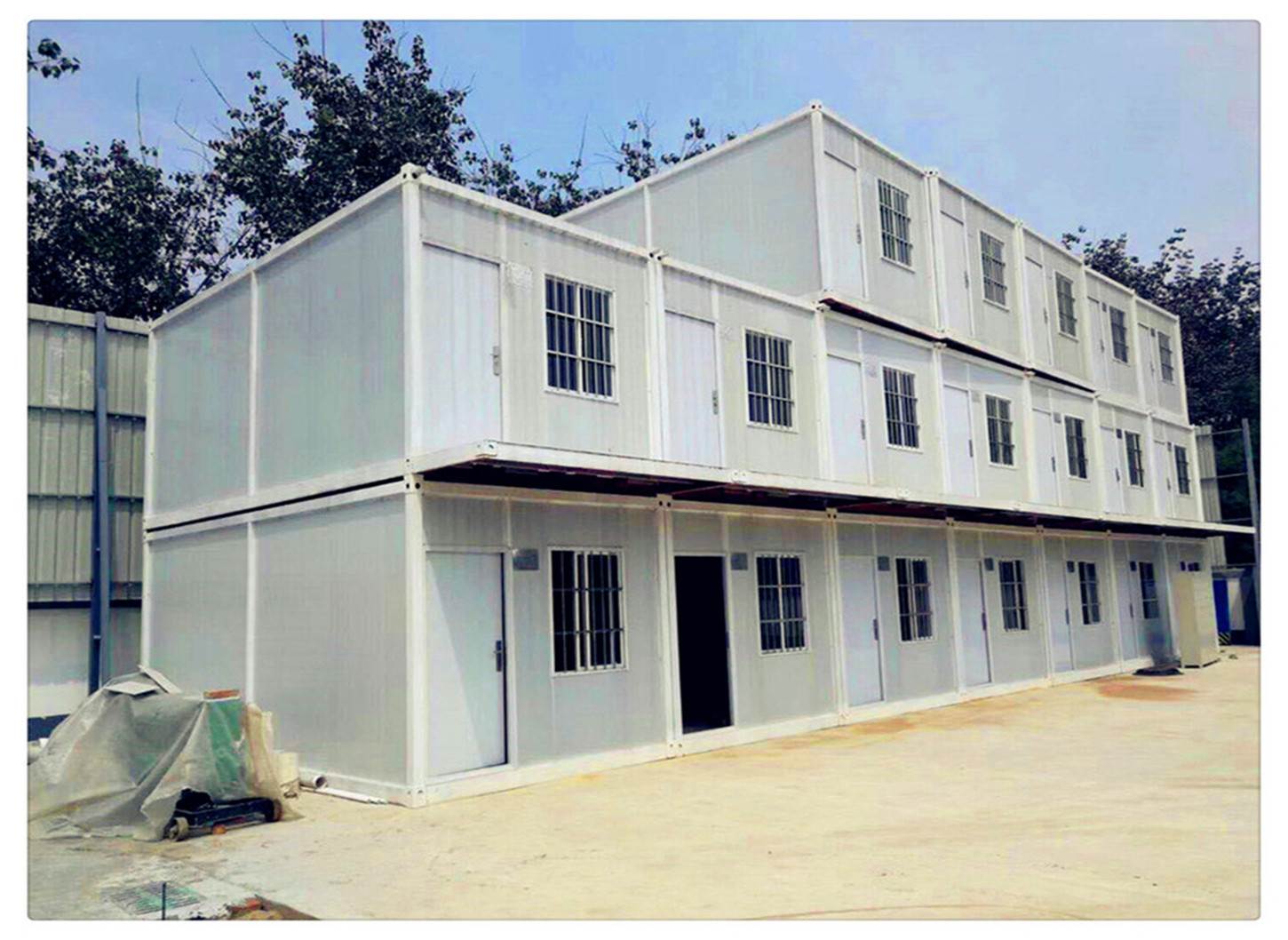 密云住人集装箱活动房 工地临时房 活动板房租售