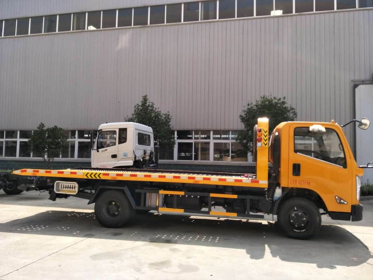黄牌江铃拖车事故救援车价格黄牌56米板长拖车