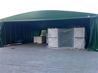 绍兴户外活动推拉棚仓库 户外折叠推拉遮阳棚