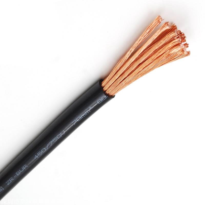 深圳厂家金环宇电缆bvr 70平方国标百米单芯多股软线