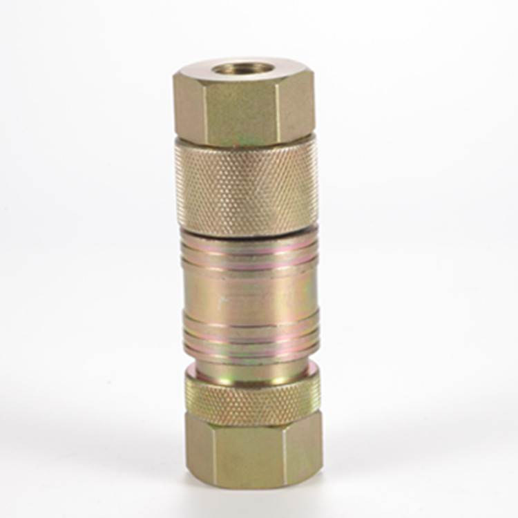 液压快速接头 开闭式液压快速接头KJ  补芯耐用  防漏油 厂家直销