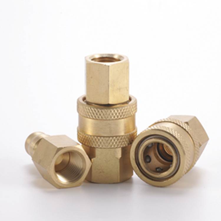 液压快速接头 无阀芯 日式液压快速接头HS-RD直通 厂家直销