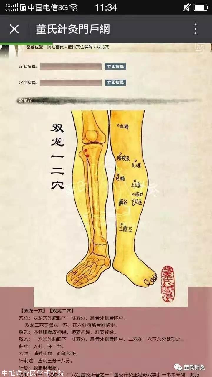 董氏针灸之乳腺疾病处方穴