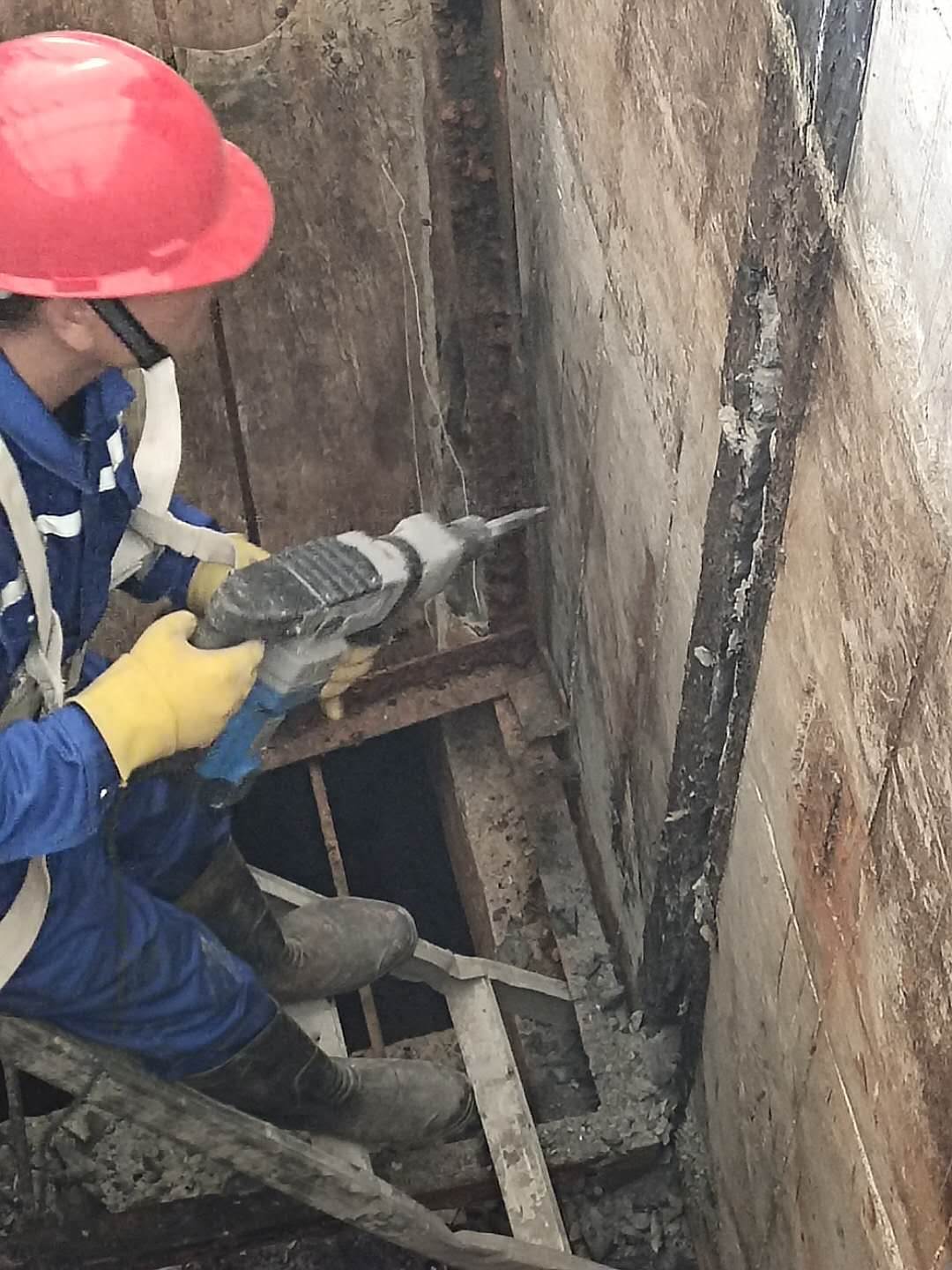 乌兰浩特污水池伸缩缝堵漏