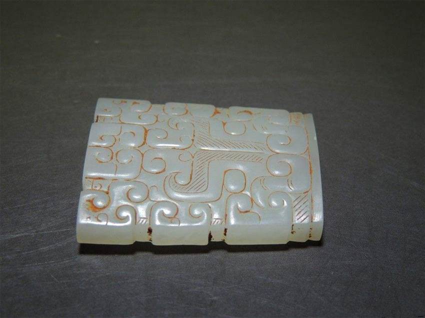 春秋白玉牌2020年的快速拍卖价格