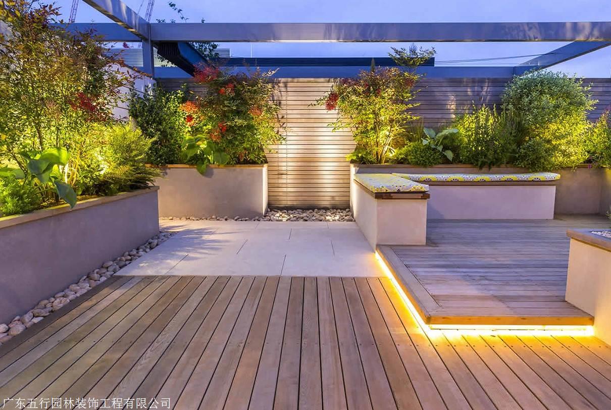 豪华别墅庭院设计案广东五行园林高品质造园